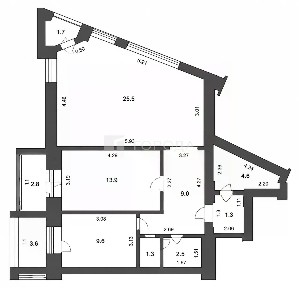 Продается 2-комн. квартира, 72 м²
