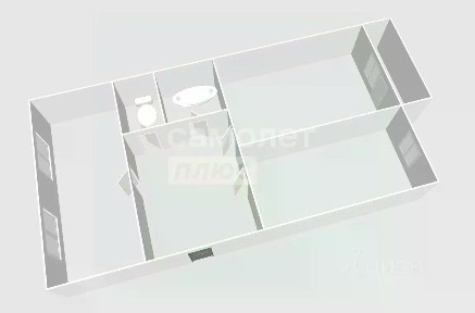 Продается 2-комн. квартира, 62,6 м²