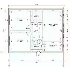 Продается 1-этажный дом, 80 м²