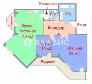 Продается 3-комн. квартира, 100 м²