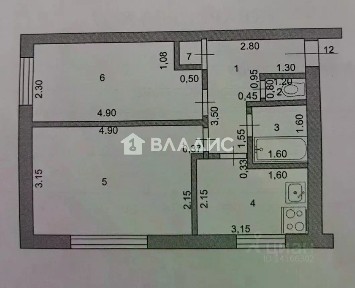 Продается 2-комн. квартира, 40,8 м²
