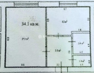 Продается 1-комн. квартира, 34,3 м²
