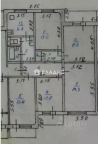 Продается 5-комн. квартира, 101,6 м²