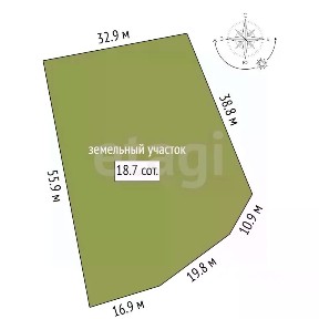 Продается участок, 18,73 сот.