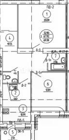Продается 2-комн. квартира, 69 м²