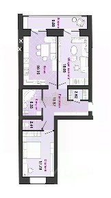 Продается 2-комн. квартира, 86,13 м²