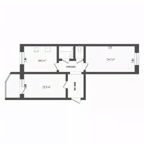 Продается 2-комн. квартира, 68,7 м²