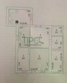 Продается 1-этажный дом, 77 м²