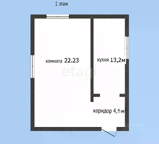 Продается 2-этажный дом, 79,2 м²