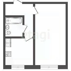 Продается 1-комн. квартира, 34 м²