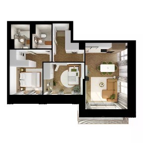 Продается 2-комн. квартира, 64,7 м²
