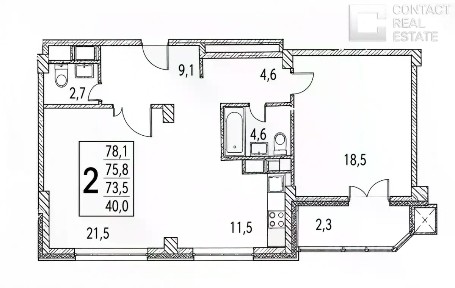 Москва, ЗАО, р-н Раменки, Мосфильмовская ул., 88к4с2