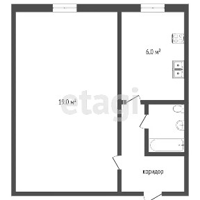Продается 1-комн. квартира, 32,7 м²