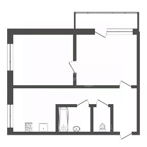 Продается 2-комн. квартира, 42,1 м²