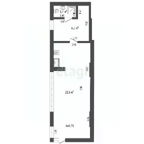 Продается офис, 31 м²