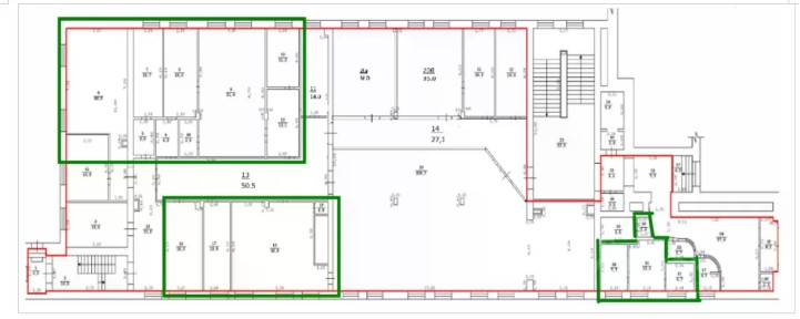 Сдается помещение свободного назначения, 272 м²