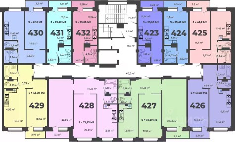Продается 3-комн. квартира, 73,27 м²