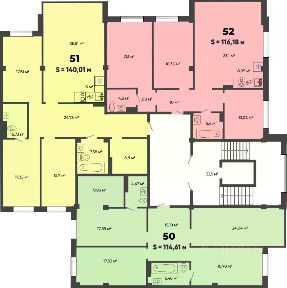 Продается 2-комн. квартира, 114,61 м²