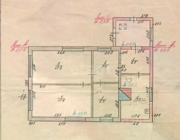 Продается 1-этажный дом, 80 м²