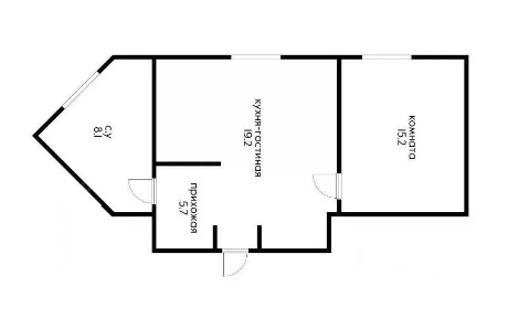Продается 1-комн. квартира, 47,9 м²