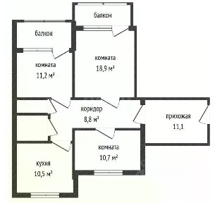 Продается 3-комн. квартира, 78,2 м²