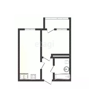 Продается 1-комн. квартира, 34 м²