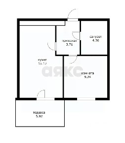 Продается 1-комн. квартира, 32,1 м²