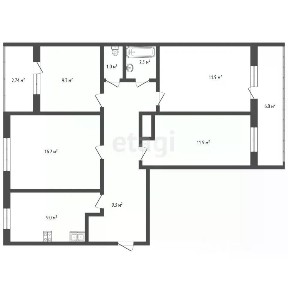 Продается 4-комн. квартира, 75,1 м²