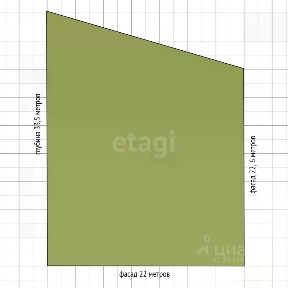 Продается участок, 6,18 сот.