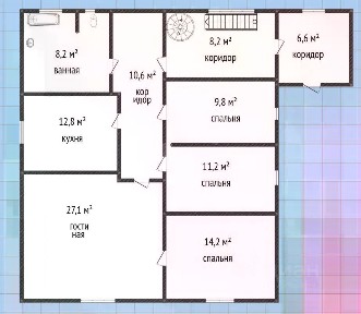Продается 2-этажный дом, 262,1 м²