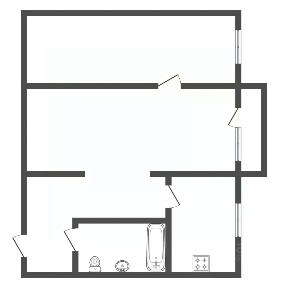 Сдается 2-комн. квартира, 45,6 м²