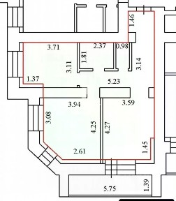 Сдается 2-комн. квартира, 61 м²