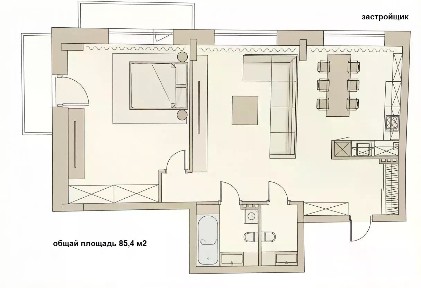 Продается 3-комн. квартира, 85,4 м²