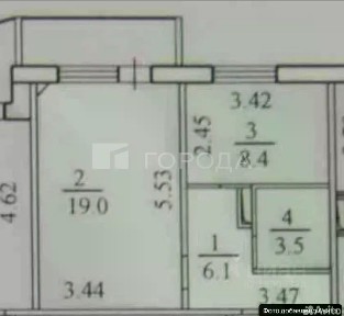 Продается 1-комн. квартира, 37 м²