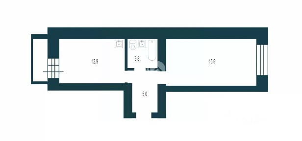 Продается 1-комн. квартира, 38,5 м²