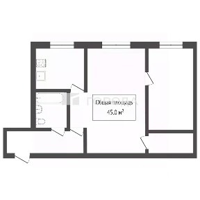 Продается 2-комн. квартира, 46,9 м²