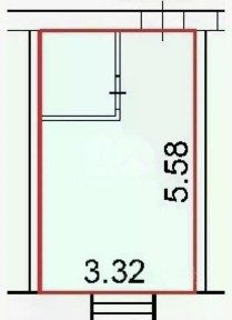 Продается студия, 18,5 м²