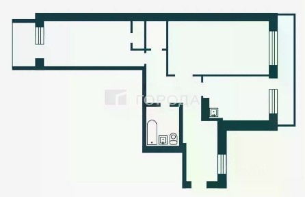 Продается 2-комн. квартира, 75,5 м²