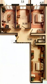 Продается 3-комн. квартира, 98 м²