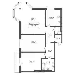 Продается 3-комн. квартира, 131,8 м²