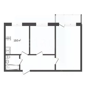 Продается 2-комн. квартира, 64,2 м²