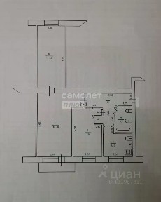 Продается 3-комн. квартира, 61 м²