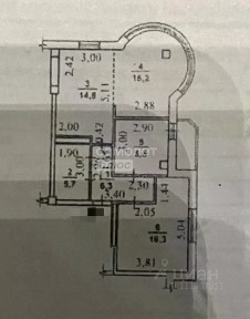 Продается 3-комн. квартира, 66,8 м²