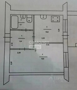 Продается 1-комн. квартира, 42 м²