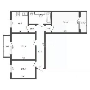 Продается 3-комн. квартира, 62,2 м²