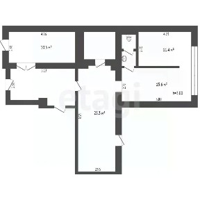 Сдается торговая площадь, 86 м²