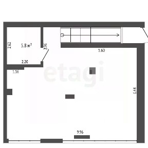 Сдается помещение свободного назначения, 62,4 м²