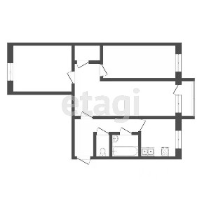 Продается 3-комн. квартира, 58,3 м²