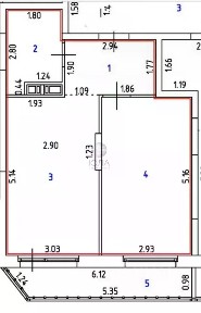 Сдается 1-комн. квартира, 40,4 м²
