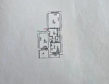 Продается 2-комн. квартира, 53,8 м²